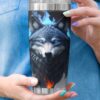 Beautiful Wolf Tumbler 7